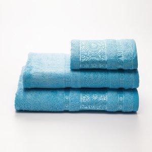 Полотенце MAXSTYLE из 100% бамбука (голубой)